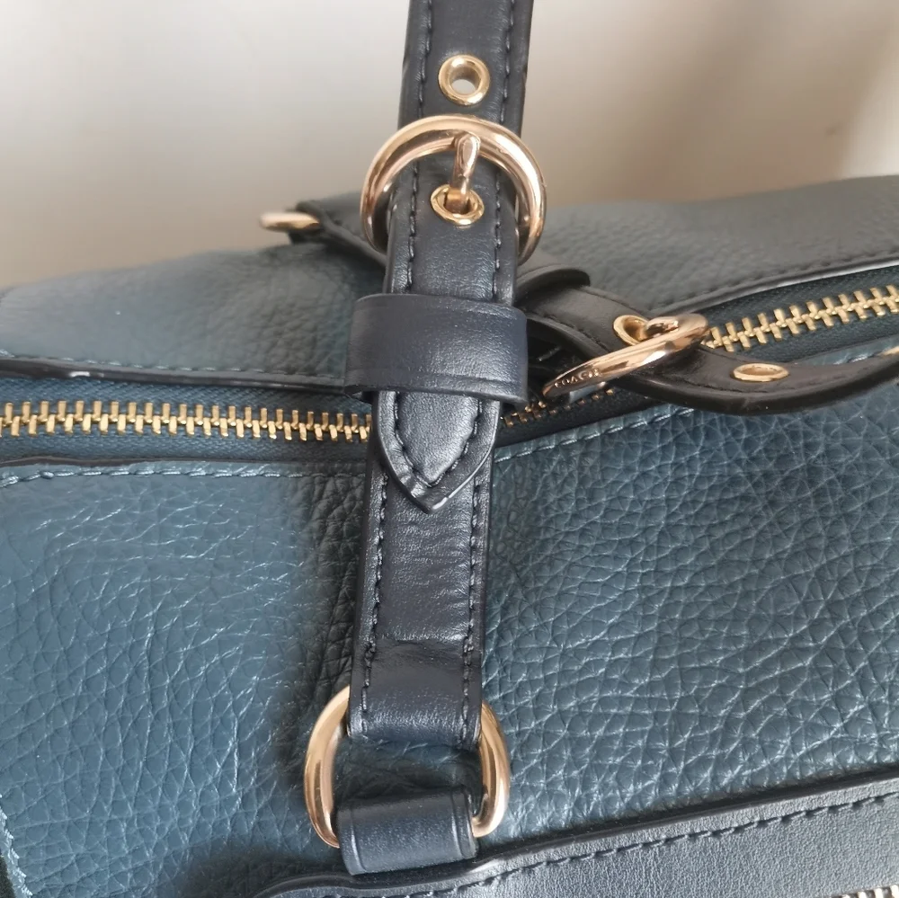 Coach Kleo Carryall - Navy - Picture 8 of 11